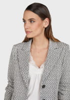 Lurex jacquard jacket