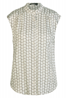 Blusentop mit grafischem Print