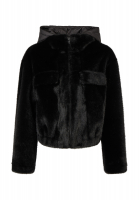 Faux fur jacket with mink look