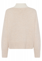 Pullover mit Kontrast-Intarsien