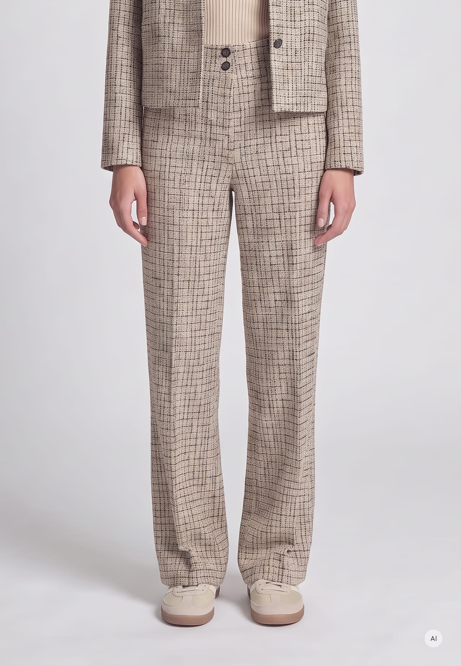 MARC AUREL Multicolour Wide Leg Hose