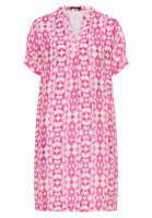 Dress with pink print