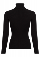 Rollkragen Pullover in Rippen-Optik