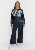 Pullover mit sportivem Druck