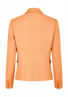 Blazer aus mattem Komfortsatin