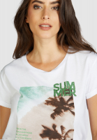 T-shirt with summer print