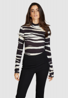 Langarmshirt mit Animal-Print