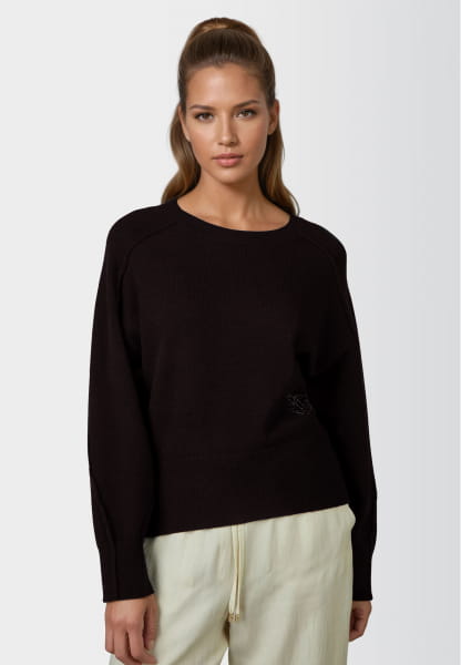 Pullover im Sweatshirt-Look