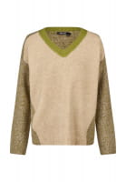 Pullover mit Farb-Patchwork