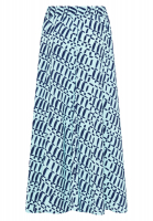 Midi skirt with graphic print