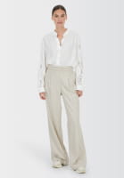 Bluse aus lässigem Viskose-Mix