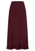 Maxi skirt in elegant satin