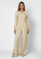 Bundfaltenhose aus weich fallendem Stoff