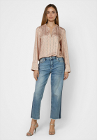 Blouse with graphic print