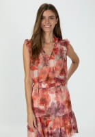 Bluse mit Blumenprint