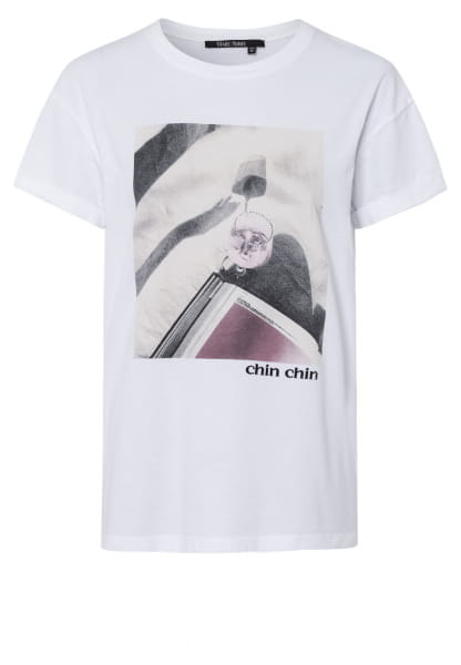 Organic cotton T-shirt with photo print