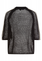 Pullover aus Netz-Struktur