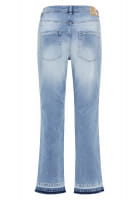 Cropped flared jeans