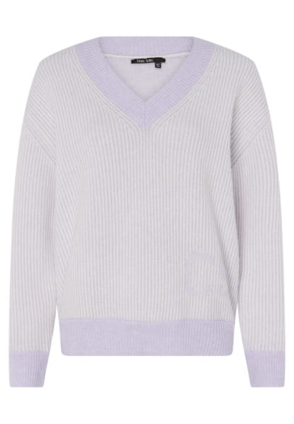 Pullover mit Schrift-Jacquard