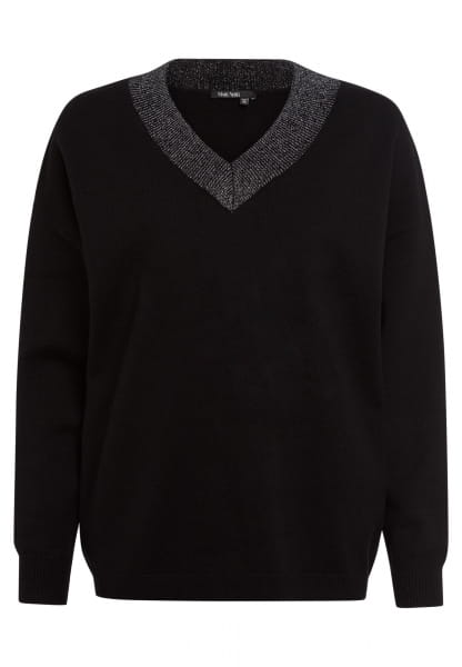Pullover mit V-Ausschnitt