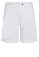 Shorts from lightweight white denim