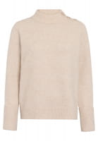 Sweater with decorative buttons