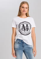 T-shirt with logo print