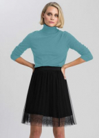 Turtleneck sweater made of soft fine knit