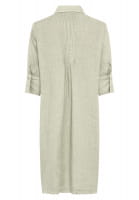 Leinenkleid mit Hemdkragen