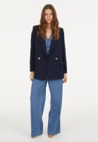 Blazer in elatic twill