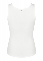 Tank top with logo embroidery