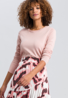 Basic sweater high-rib