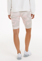 Cycling shorts with camouflage print