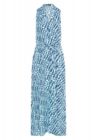 Maxi dress with graphic print