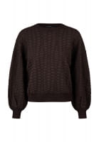 Pullover aus sparkling Kroko-Jacquard