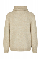 Turtleneck jumper with raglan sleeves