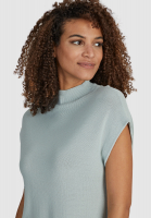 Knit top with side slits