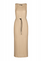 Pleated maxi dress