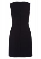 Sheath dress with new wool
