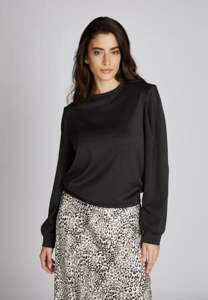 Sweatshirt mit Puffärmeln