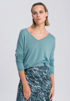 Fine knit sweater with a particularly soft handle