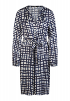 Dress with abstract dot print