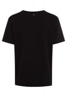 T-shirt with kissing mouth print