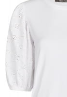 T-Shirt mit Lochspitze