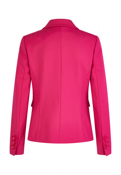 Blazer aus Komfortjersey mit Brosche