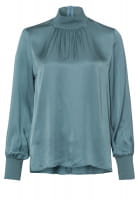 Slip-on blouse with elegant glossy effect