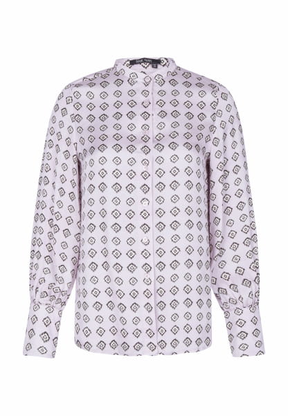 Blouse with graphic print