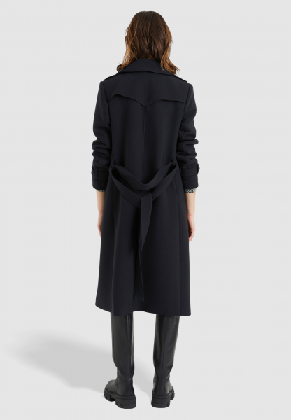 Coat in a military style