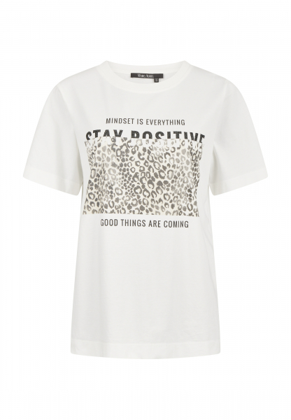 T-Shirt mit Stay Positive Print
