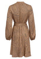 Kleid mit grafischem Print